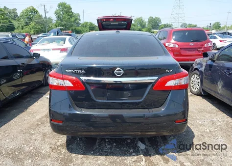 2015 Nissan Sentra Sv из США, поврежденный, VIN 3N1AB7AP2FY276507